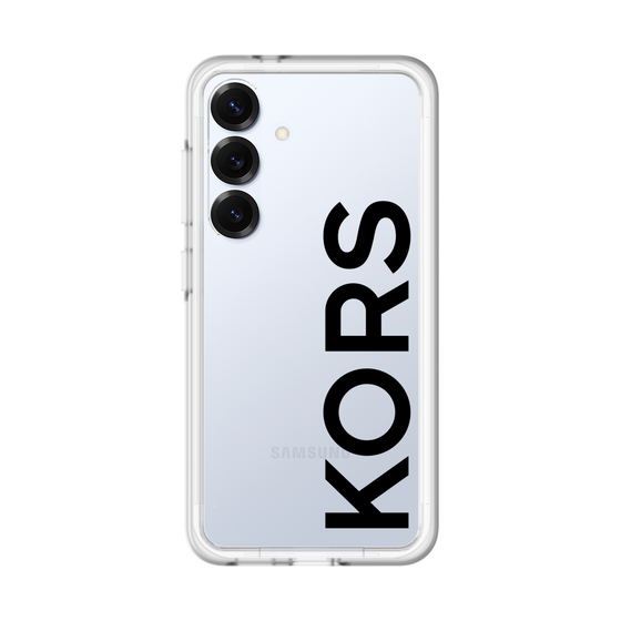 スリムプロテクションプレミアムケース［ MICHAEL KORS - Logo - Black ］