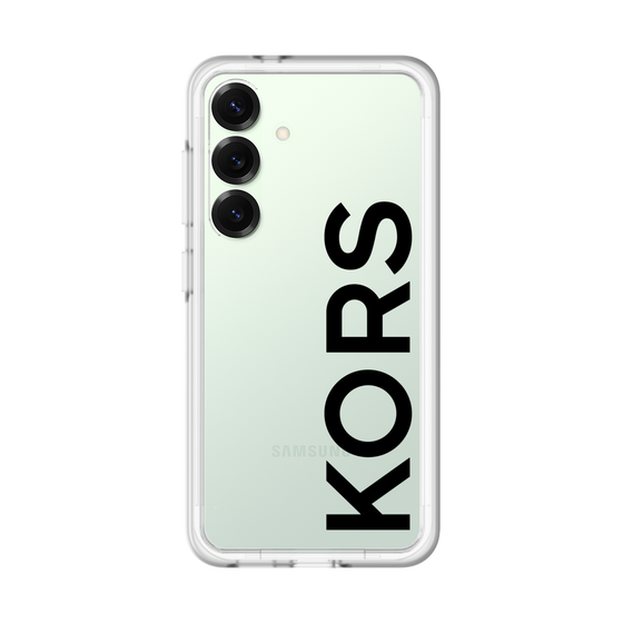 スリムプロテクションプレミアムケース［ MICHAEL KORS - Logo - Black ］