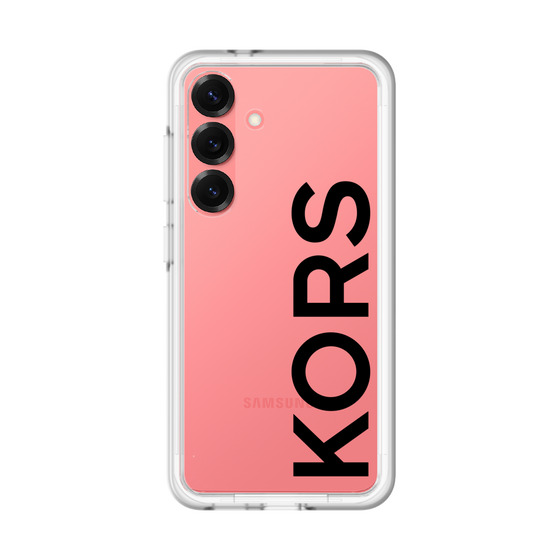 スリムプロテクションプレミアムケース［ MICHAEL KORS - Logo - Black ］