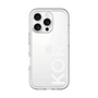 スリムプロテクションプレミアムケース［ MICHAEL KORS - Logo - White ］