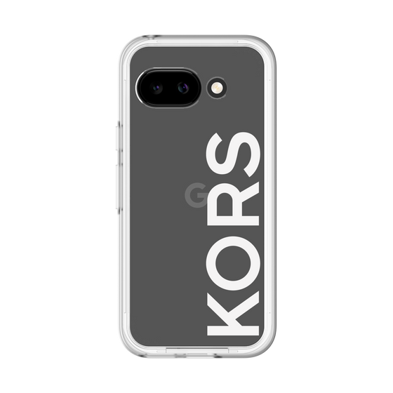 スリムプロテクションプレミアムケース［ MICHAEL KORS - Logo - White ］