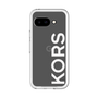 スリムプロテクションプレミアムケース［ MICHAEL KORS - Logo - White ］