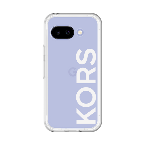 スリムプロテクションプレミアムケース［ MICHAEL KORS - Logo - White ］