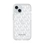 スリムプロテクションプレミアムケース［ MICHAEL KORS - Signiture - Clear Black ］