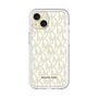 スリムプロテクションプレミアムケース［ MICHAEL KORS - Signiture - Clear Black ］