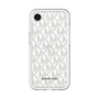 スリムプロテクションプレミアムケース［ MICHAEL KORS - Signiture - Clear Black ］