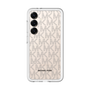 スリムプロテクションプレミアムケース［ MICHAEL KORS - Signiture - Clear Black ］