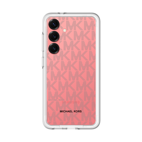 スリムプロテクションプレミアムケース［ MICHAEL KORS - Signiture - Clear Black ］