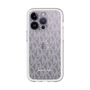 スリムプロテクションプレミアムケース［ MICHAEL KORS - Signiture - Clear White ］