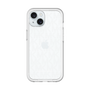 スリムプロテクションプレミアムケース［ MICHAEL KORS - Signiture - Clear White ］