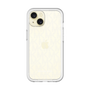 スリムプロテクションプレミアムケース［ MICHAEL KORS - Signiture - Clear White ］