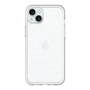 スリムプロテクションプレミアムケース［ MICHAEL KORS - Signiture - Clear White ］