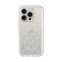 スリムプロテクションプレミアムケース［ MICHAEL KORS - Signiture - Clear White ］