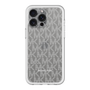 スリムプロテクションプレミアムケース［ MICHAEL KORS - Signiture - Clear White ］