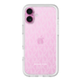 スリムプロテクションプレミアムケース［ MICHAEL KORS - Signiture - Clear White ］