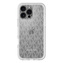 スリムプロテクションプレミアムケース［ MICHAEL KORS - Signiture - Clear White ］