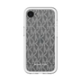 スリムプロテクションプレミアムケース［ MICHAEL KORS - Signiture - Clear White ］