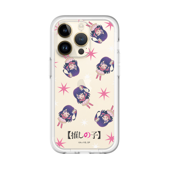スリムプロテクションプレミアムケース［ 【推しの子】 - アイ - ミニキャラ総柄 ］