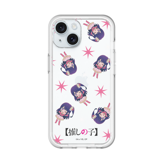 スリムプロテクションプレミアムケース［ 【推しの子】 - アイ - ミニキャラ総柄 ］
