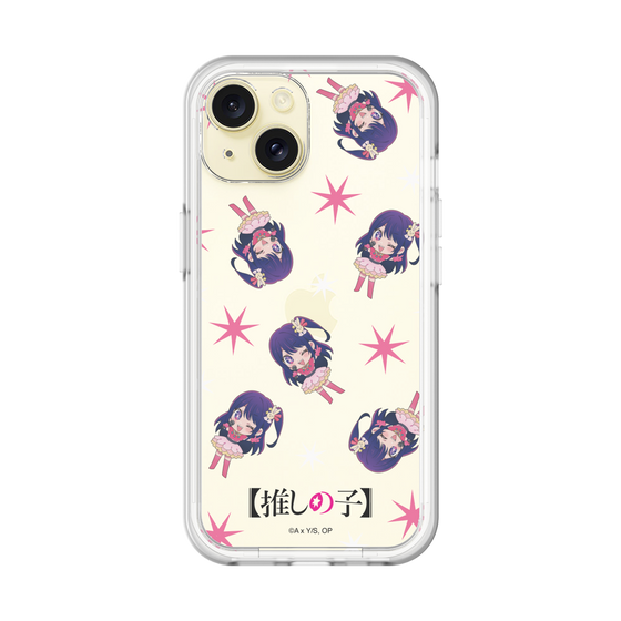 スリムプロテクションプレミアムケース［ 【推しの子】 - アイ - ミニキャラ総柄 ］