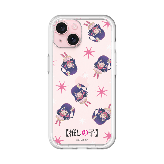 スリムプロテクションプレミアムケース［ 【推しの子】 - アイ - ミニキャラ総柄 ］