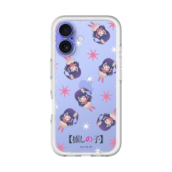 スリムプロテクションプレミアムケース［ 【推しの子】 - アイ - ミニキャラ総柄 ］