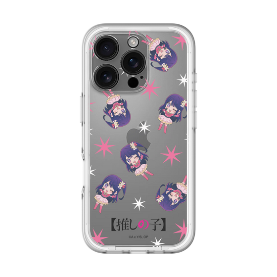 スリムプロテクションプレミアムケース［ 【推しの子】 - アイ - ミニキャラ総柄 ］