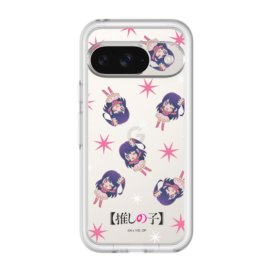 スリムプロテクションプレミアムケース［ 【推しの子】 - アイ - ミニキャラ総柄 ］