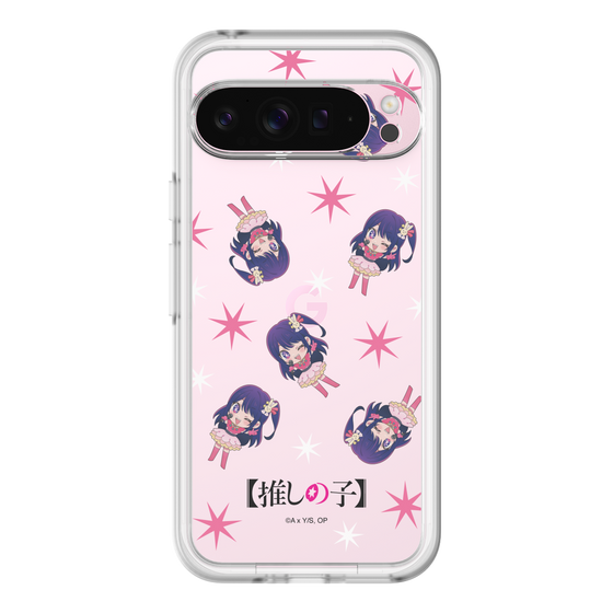 スリムプロテクションプレミアムケース［ 【推しの子】 - アイ - ミニキャラ総柄 ］