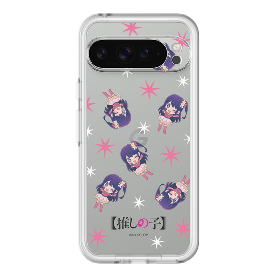 スリムプロテクションプレミアムケース［ 【推しの子】 - アイ - ミニキャラ総柄 ］