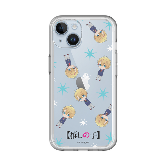 スリムプロテクションプレミアムケース［ 【推しの子】 - アクア - ミニキャラ総柄 ］