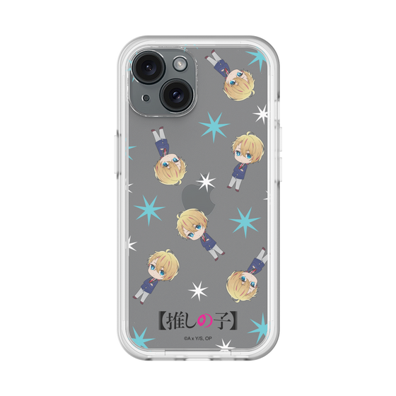 スリムプロテクションプレミアムケース［ 【推しの子】 - アクア - ミニキャラ総柄 ］