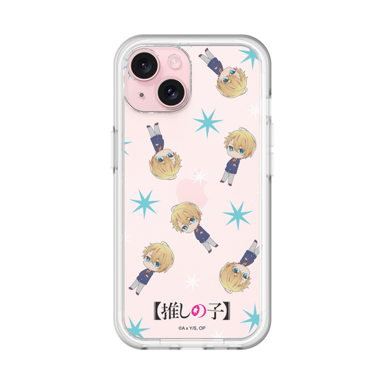 スリムプロテクションプレミアムケース［ 【推しの子】 - アクア - ミニキャラ総柄 ］