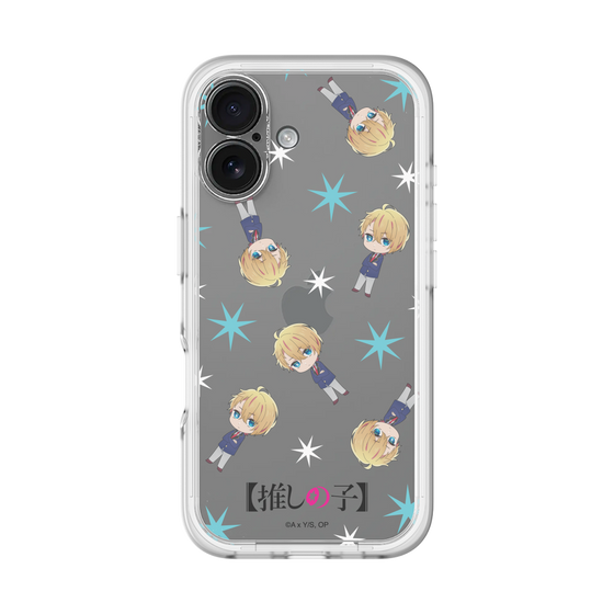 スリムプロテクションプレミアムケース［ 【推しの子】 - アクア - ミニキャラ総柄 ］