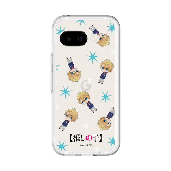 スリムプロテクションプレミアムケース［ 【推しの子】 - アクア - ミニキャラ総柄 ］