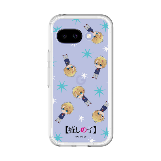 スリムプロテクションプレミアムケース［ 【推しの子】 - アクア - ミニキャラ総柄 ］
