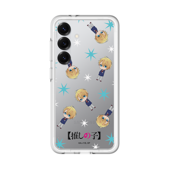 スリムプロテクションプレミアムケース［ 【推しの子】 - アクア - ミニキャラ総柄 ］