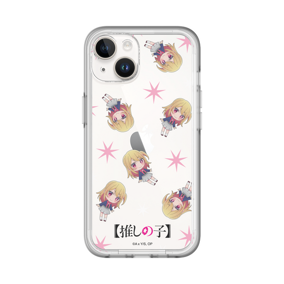 スリムプロテクションプレミアムケース［ 【推しの子】 - ルビー - ミニキャラ総柄 ］