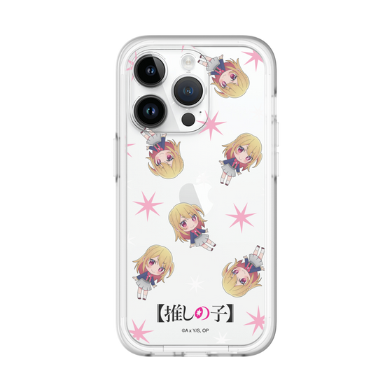 スリムプロテクションプレミアムケース［ 【推しの子】 - ルビー - ミニキャラ総柄 ］
