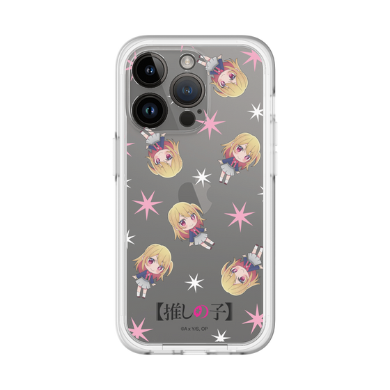 スリムプロテクションプレミアムケース［ 【推しの子】 - ルビー - ミニキャラ総柄 ］
