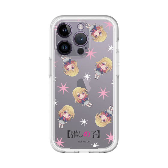 スリムプロテクションプレミアムケース［ 【推しの子】 - ルビー - ミニキャラ総柄 ］