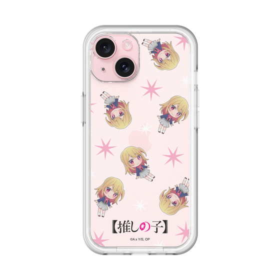 スリムプロテクションプレミアムケース［ 【推しの子】 - ルビー - ミニキャラ総柄 ］