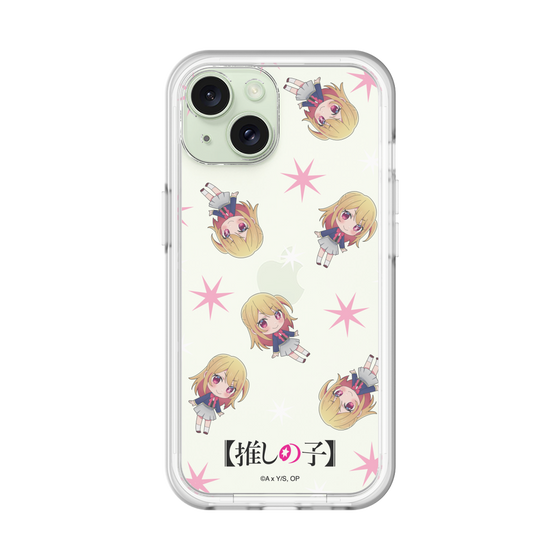 スリムプロテクションプレミアムケース［ 【推しの子】 - ルビー - ミニキャラ総柄 ］