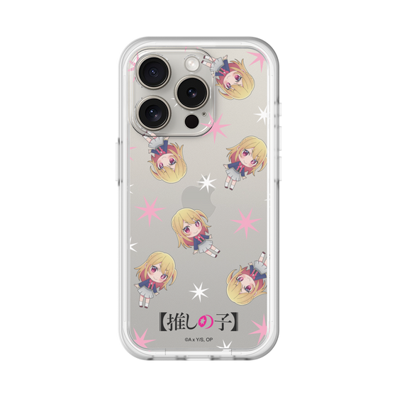 スリムプロテクションプレミアムケース［ 【推しの子】 - ルビー - ミニキャラ総柄 ］
