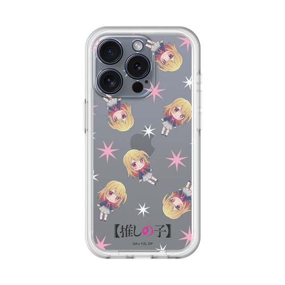 スリムプロテクションプレミアムケース［ 【推しの子】 - ルビー - ミニキャラ総柄 ］