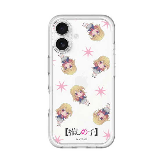 スリムプロテクションプレミアムケース［ 【推しの子】 - ルビー - ミニキャラ総柄 ］