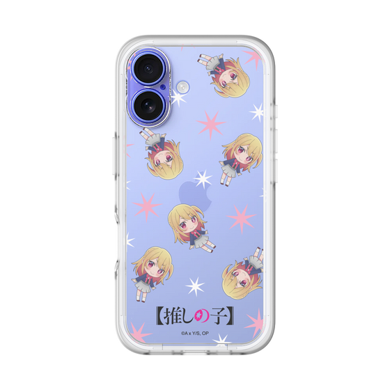 スリムプロテクションプレミアムケース［ 【推しの子】 - ルビー - ミニキャラ総柄 ］