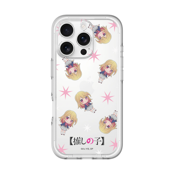 スリムプロテクションプレミアムケース［ 【推しの子】 - ルビー - ミニキャラ総柄 ］