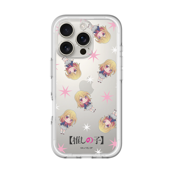 スリムプロテクションプレミアムケース［ 【推しの子】 - ルビー - ミニキャラ総柄 ］