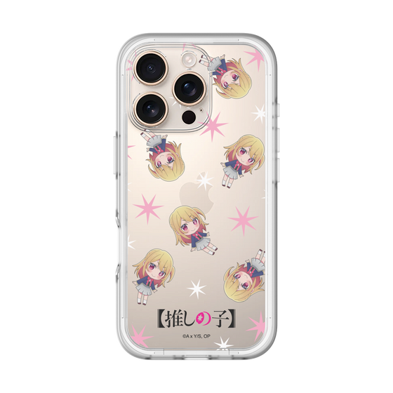 スリムプロテクションプレミアムケース［ 【推しの子】 - ルビー - ミニキャラ総柄 ］